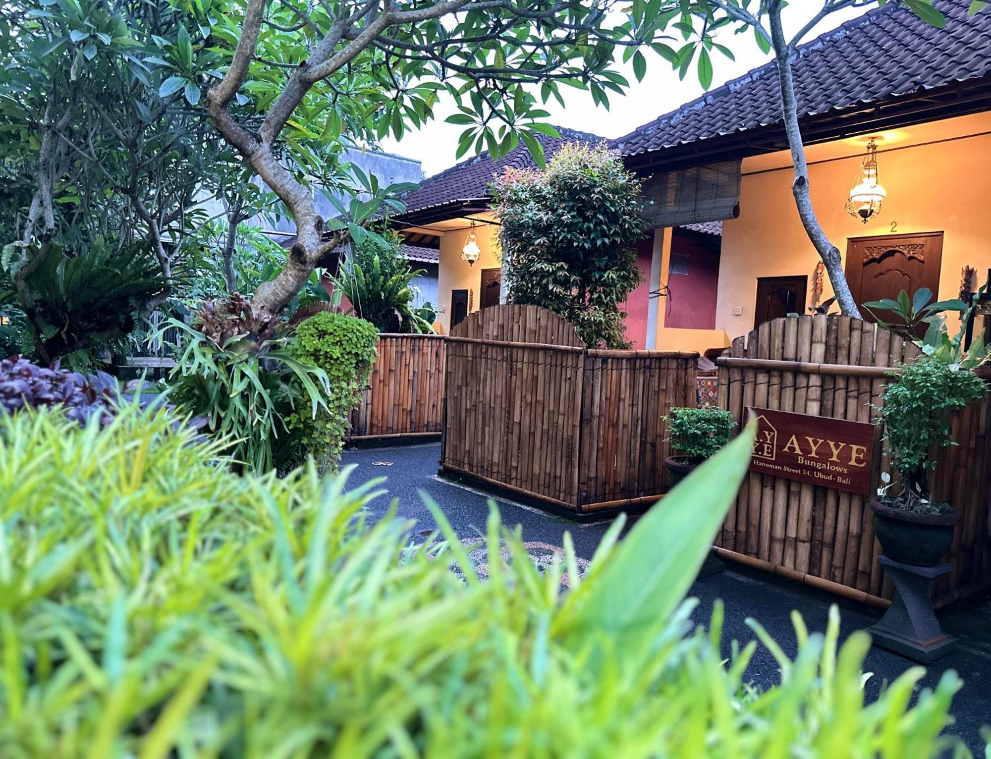 Ayye Bungalows Ubud Buitenkant foto